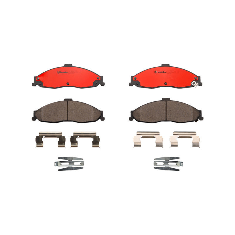 BRE-P10024N PADS (D749-7618)(RD)(CE) CAMARO BASE USA 1998/2002 FIREBIRD BASE USA 1998/2002 FIREBIRD FORMULA USA 199 GENERAL MOTORS