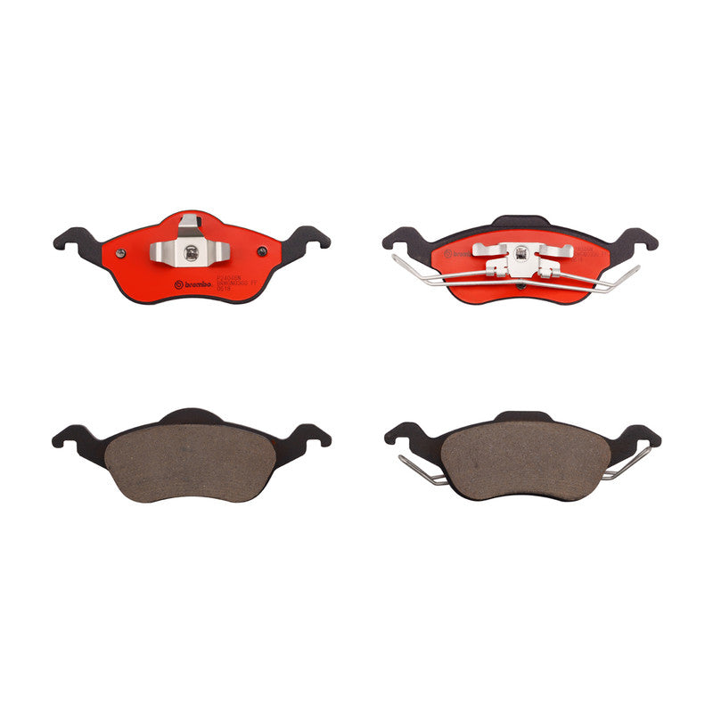 BRE-P24046N PADS (D816-7690)(RD)(CE) FOCUS LX 2000/2004 FOCUS SE 2000/2004 FOCUS ZTS 2000/2004 FOCUS ZX3 2000/2004 FORD