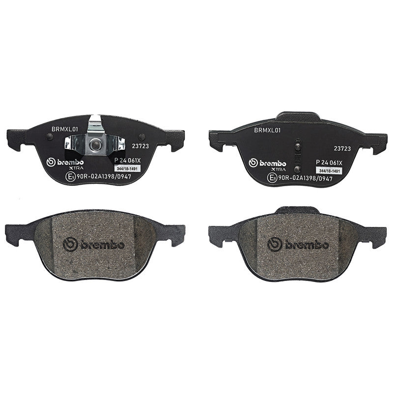 BRE-P24061X PADS (D1044-7947 D1230-7947)(RD)(XT) FOCUS ST L4 2.3L 2007/2007 ESCAPE SE L4 2.5L 2014/2014 ESCAPE SM FORD