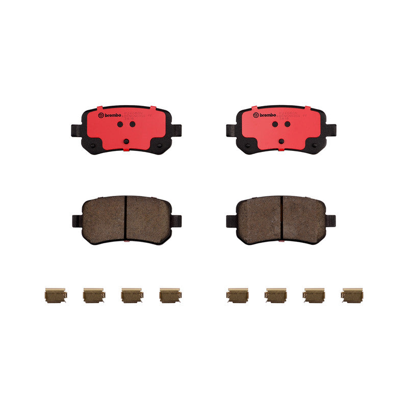 BRE-P24080N PADS (D1021-7926)(RT)(CE) FREESTAR BASE 2004/2007 FREESTAR LIMITED 2004/2007 FREESTAR LX BASE 2004/2007 FORD