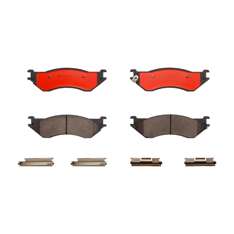 BRE-P24103N PADS (D702-7576)(RD)(CE) F-250 XL 2000/2009 F-250 FLOTILLERA 2007/2009 F-250 XLT 2000/2009 F-150 HERITA FORD