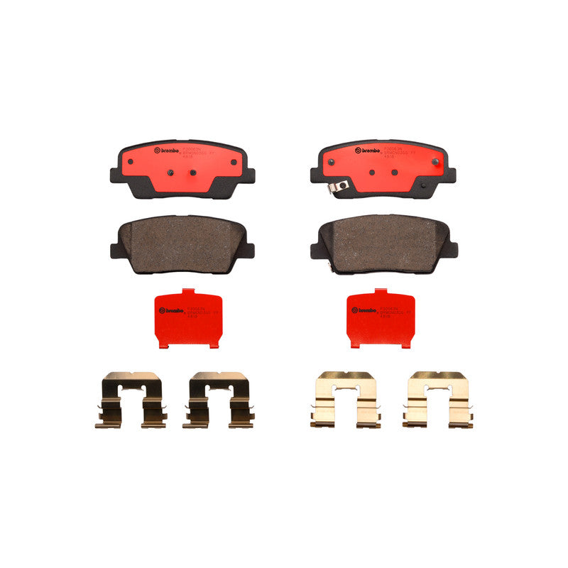 BRE-P30063N PADS (8496-D1387 8575-D1439 9051-D1816)(RT)(CE) SEDONA EX 2006/2014 SEDONA LX 2006/2014 SEDONA EX LUX KIA