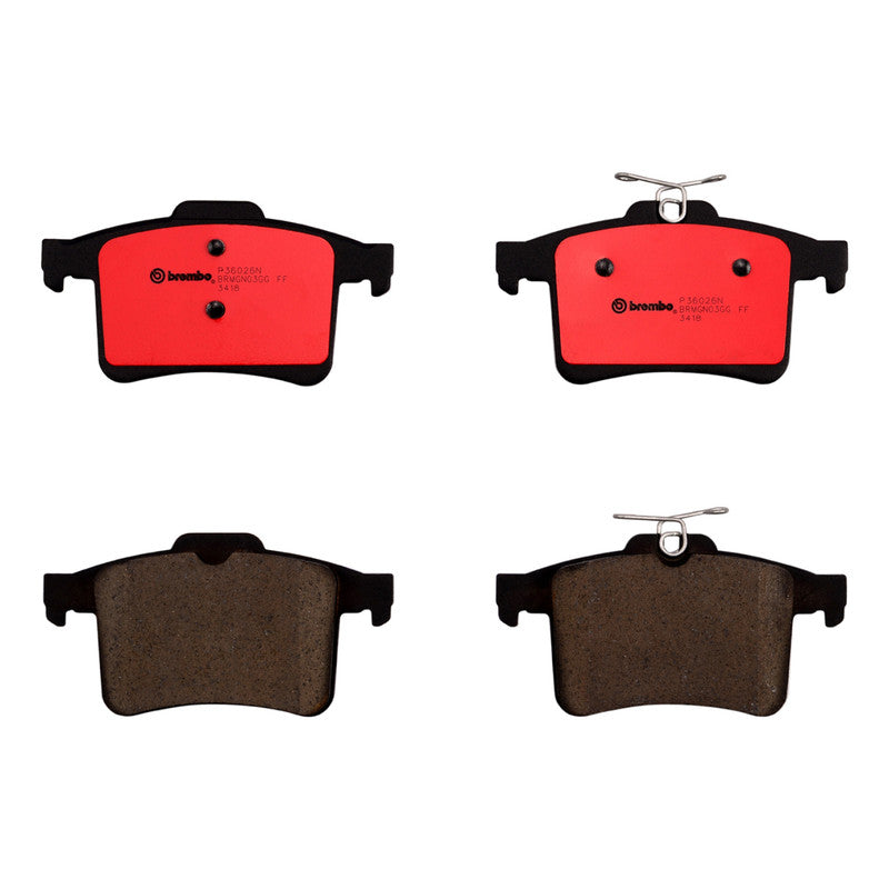 BRE-P36026N PADS (8617-D1449)(RT)(CE) JAGUAR XFR 2012 XFR 2015 XJ 2011/2012 XKR 2011/2012 JAGUAR