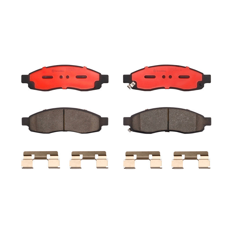 BRE-P58001N BALATAS (D1015-7918)(R.D.)(CE) TITAN LE 2004/2007 TITAN SE 2004/2007 TITAN XE 2004/2007 QX56 BASE 2004/2006 INFINITI