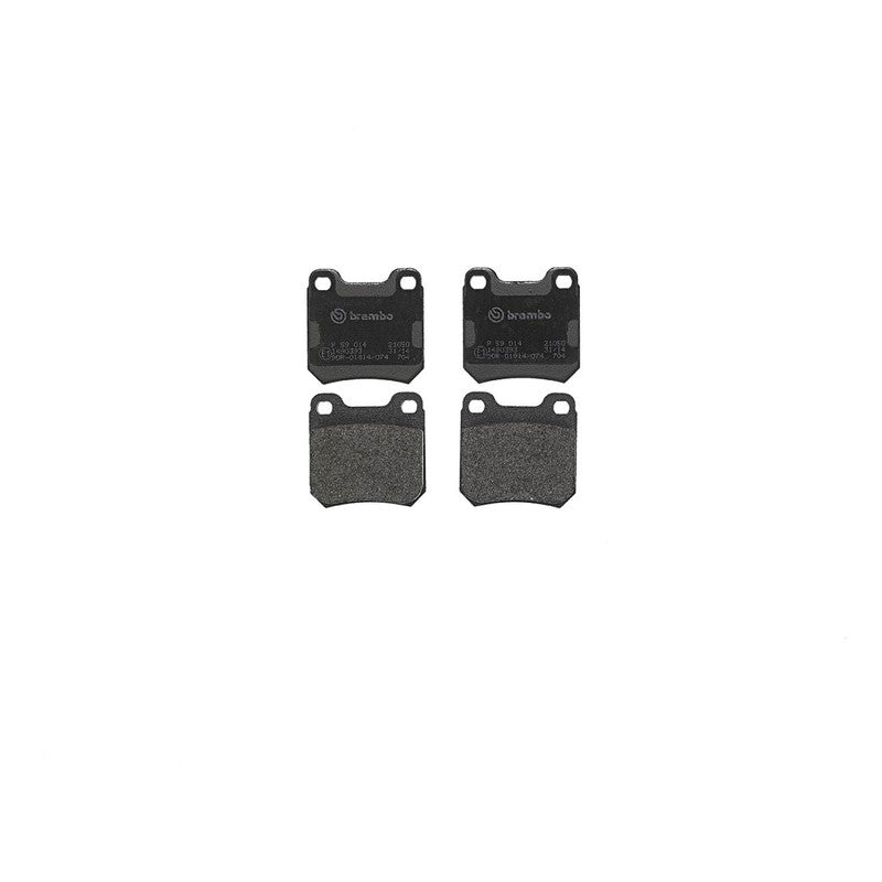 BRE-P59014 PADS (D709-7614)(RT)(LM) ASTRA COMFORT 2000/2008 ASTRA ELEGANCE 2001/2008 ASTRA SPORT 2006/2008 ASTRA C GENERAL MOTORS