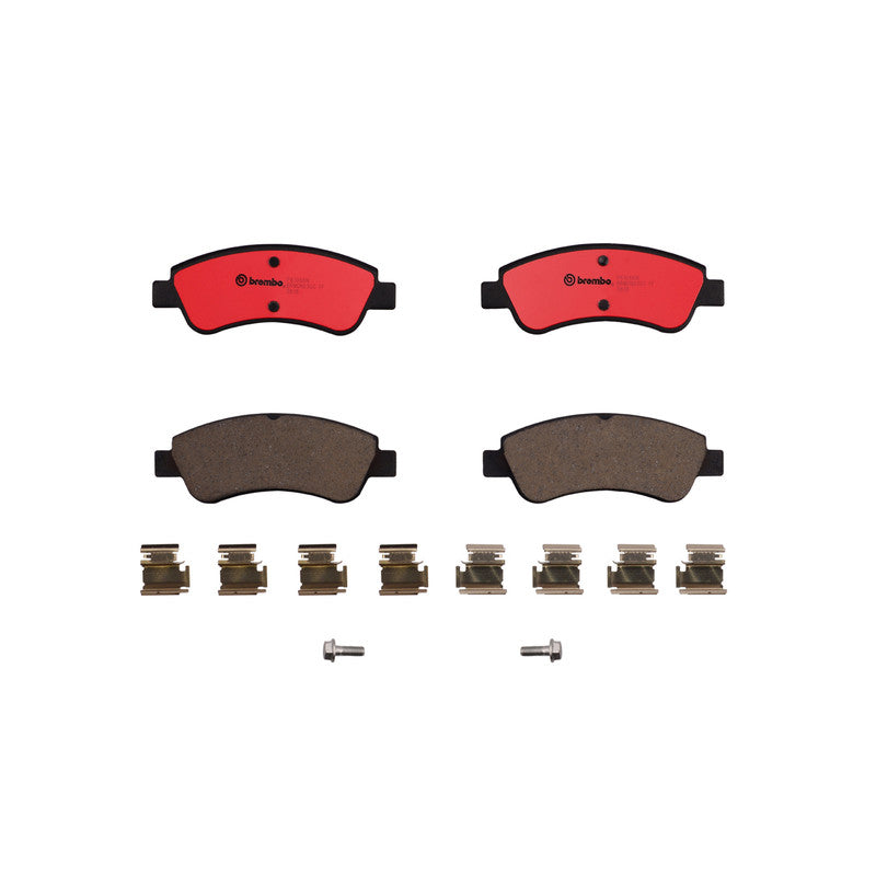 BRE-P61066N PADS (D1213-8333)(RD)(CE) 206 D-SIGN L4 1.6L 2009/2009 206 XR L4 1.6L 2005/2005 301 ACTIVE 2013/2019 30 PEUGEOT