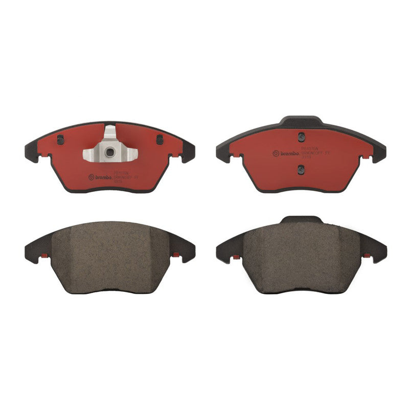 BRE-P61076N PADS (8686-D1107)(RD)(CE) 208 ALLURE PURETECH 2019/2019 208 ALLURE 2014/2018 208 ALLURE PACK 2018/2018 PEUGEOT