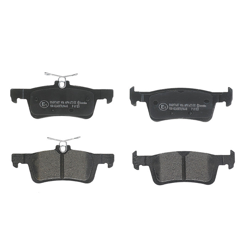 BRE-P61121 PADS (0)(RT)(LM) 308 ALLURE 2016/2017 308 BUSINESS 2016/2017 308 FELINE 2016/2017 PEUGEOT