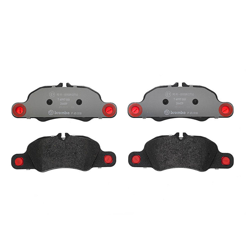 BRE-P65018 PADS (D1389-8498)(RT)(LM) 718 BOXSTER BASE MEX 2017/2018 718 CAYMAN BASE MEX 2017/2018 911 CARRERA MEX PORSCHE