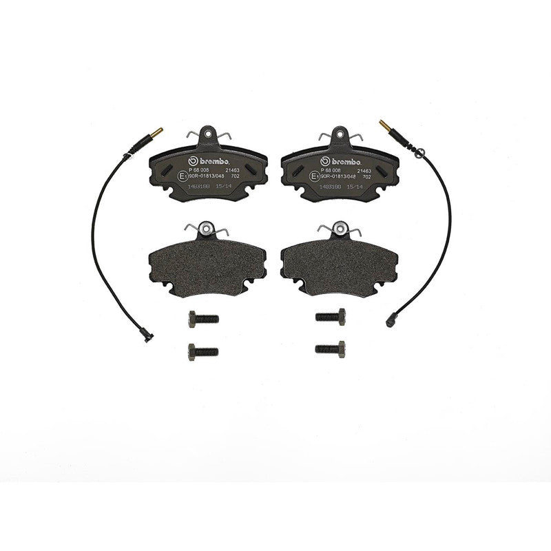 BRE-P68008 PADS (D1146-8256)(RD)(LM) SANDERO DYNAMIQUE 2010/2015 SANDERO EXPRESSION 2010/2015 STEPWAY DYNAMIQUE 20 NISSAN