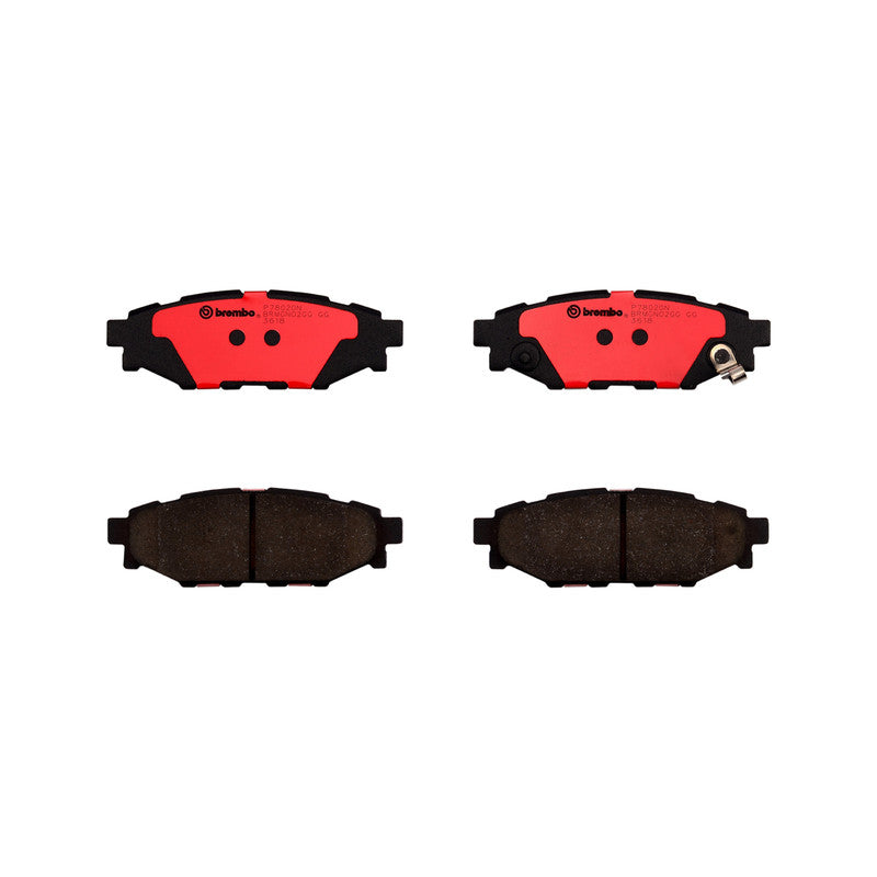 BRE-P78020N PADS (D1114-8218)(RT)(CE) FORESTER 2.5I 2014/2018 FORESTER 2.5I CONVENIENCE 2014/2018 FORESTER 2.5I LIM SUBARU