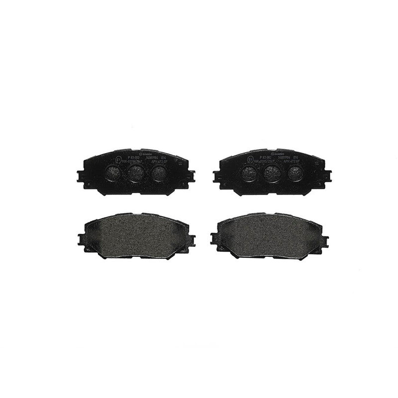 BRE-P83082 PADS (D1210-8330)(RD)(LM) RAV4 BASE L4 2.4L 2006/2008 RAV4 LIMITED L4 2.4L 2006/2008 RAV4 SPORT L4 2.4L TOYOTA