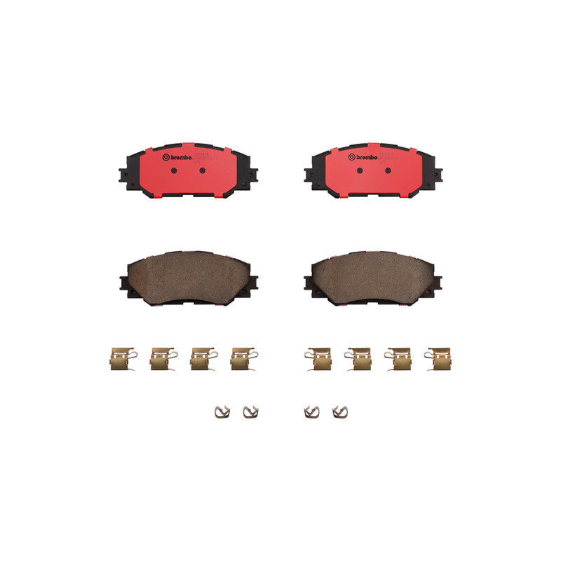 BRE-P83082N PADS (D1210-8330)(RD)(CE) RAV4 BASE L4 2.4L 2006/2008 RAV4 LIMITED L4 2.4L 2006/2008 RAV4 SPORT L4 2.4L TOYOTA