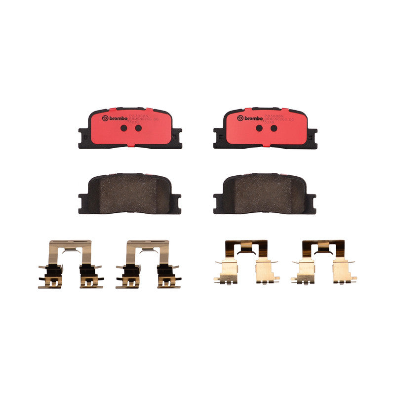 BRE-P83088N PADS (D885-7762)(RT)(CE) CAMRY LE 2002/2006 CAMRY SE 2002/2006 CAMRY XLE 2002/2006 HIGHLANDER BASE 2001 TOYOTA