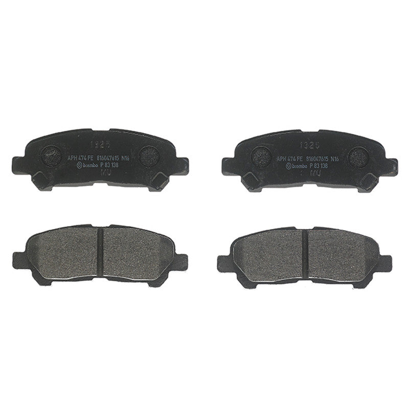 BRE-P83138 PADS (D1325-8437)(RD)(LM) HIGHLANDER BASE 2008/2013 HIGHLANDER BASE PREMIUM 2008/2013 HIGHLANDER HYBRID TOYOTA