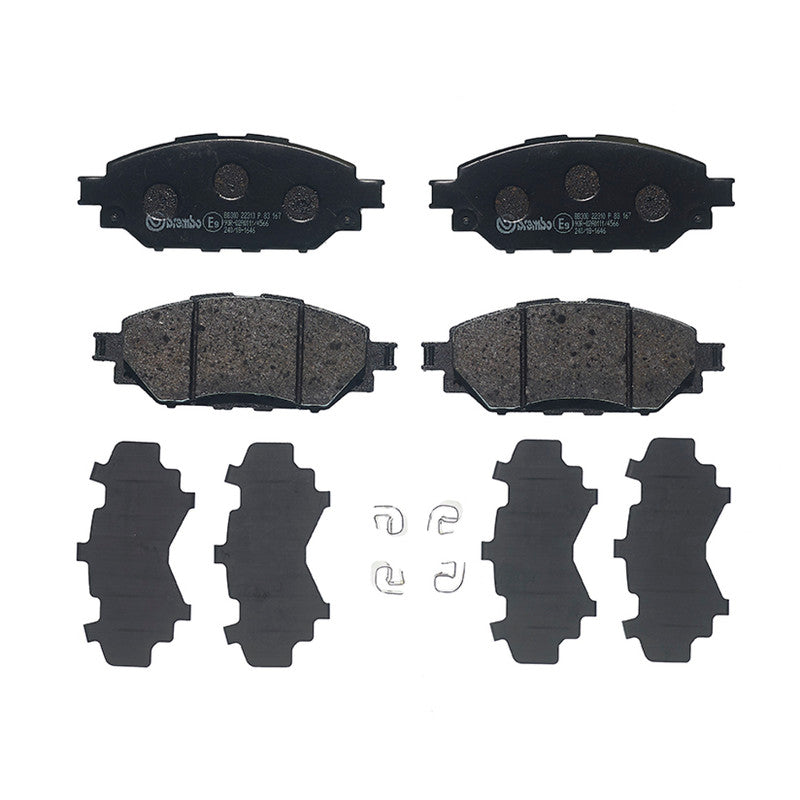 BRE-P83167 PADS (9236-D2058)(RD)(LM) HILUX DOUBLE CAB 2017/2019 HILUX BASE 2016/2019 HILUX SR 2016/2019 HILUX CHASI TOYOTA