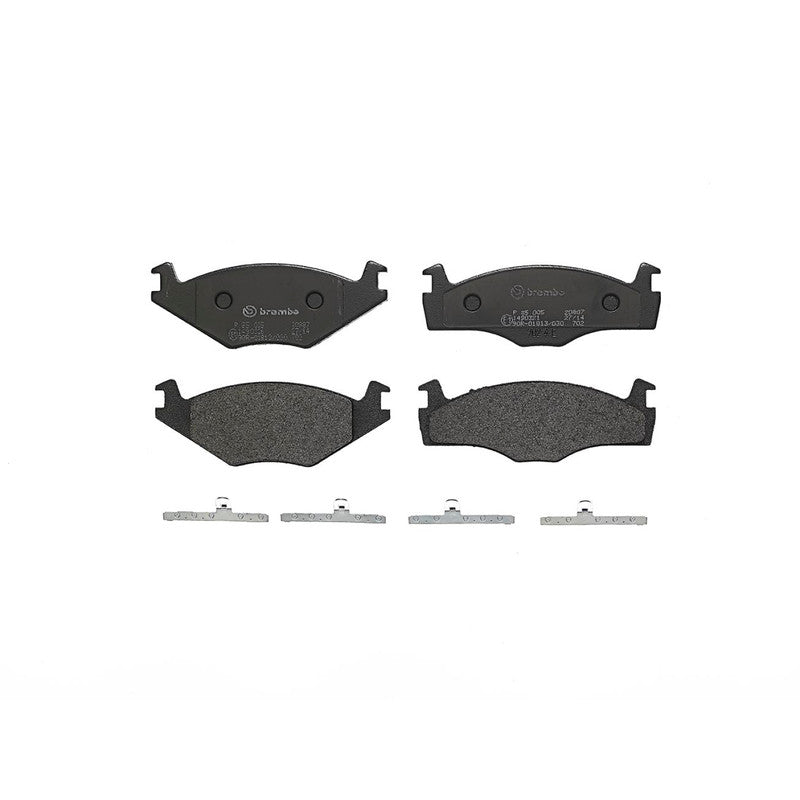 BRE-P85005 PADS (D280-7183)(RD)(LM) GOLF GL L4 1.8L 1993/1995 GOLF BASE L4 1.8L 1993/1995 GOLF CL L4 1.8L 1994/199 VOLKSWAGEN