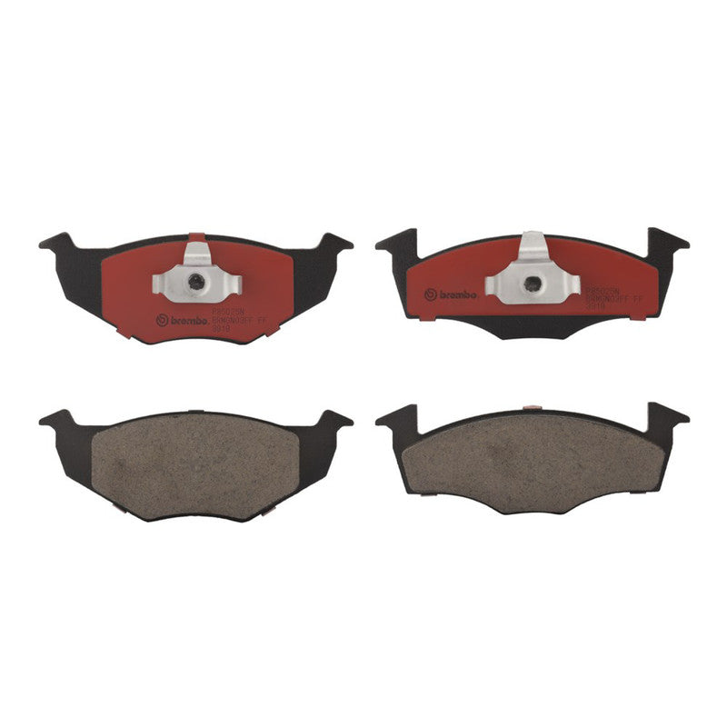 BRE-P85025N BRAKE PADS (D694-7569)(RD)(CE) GOLF CL L4 1.8L 1997/1997 GOLF GL L4 1.8L 1996/1996 GOL BASE 2009/2011 GOL SED VOLKSWAGEN