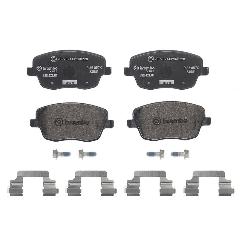 BRE-P85057X PADS (D1437-8555)(RD)(XT) IBIZA REFERENCE L4 2.0L 2005/2007 IBIZA STELLA L4 2.0L 2004/2004 IBIZA BLITZ SEAT