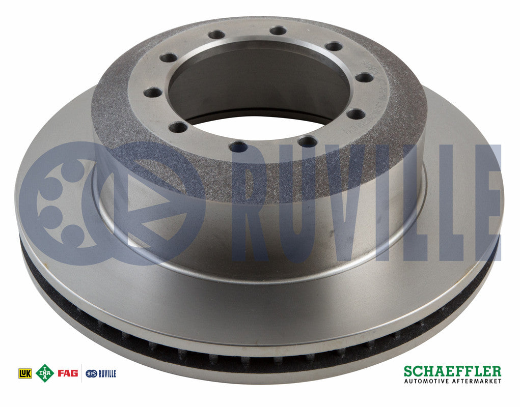RV-BRR124710 DISCO Y ROTOR DE FRENOS R.T. (FR-08120)(54138)(10) F-450 F-550 SUPER DUTY 05/09 BRR-124710 FORD