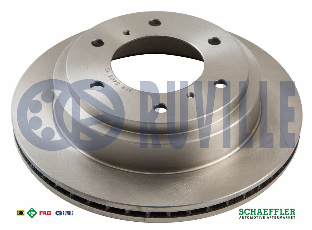 RV-BRR540310 BRAKE DISC AND ROTOR RT MONTERO LIMITED 03/17 BRR-540310 MITSUBISHI