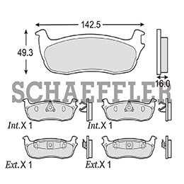 RV-D71175840 PADS 7584-D711 (SM) RT EXPEDITION 4X2 97/99 LOBO 00/03 LINCOLN NAVIGATOR 98/00 FORD
