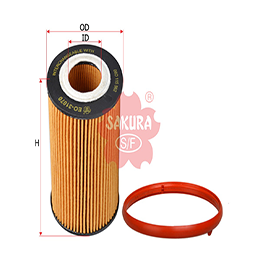 SAK-EO-31070 OIL FILTER (FCH-9911) A3 CABRIOLET 4 CYL 2.0L TFSI 200 10/13 A4 4 CYL 2.0L TURBO 05/08 Q3 RS 4 CYL 2.5L TFSI 3 VOLKSWAGEN