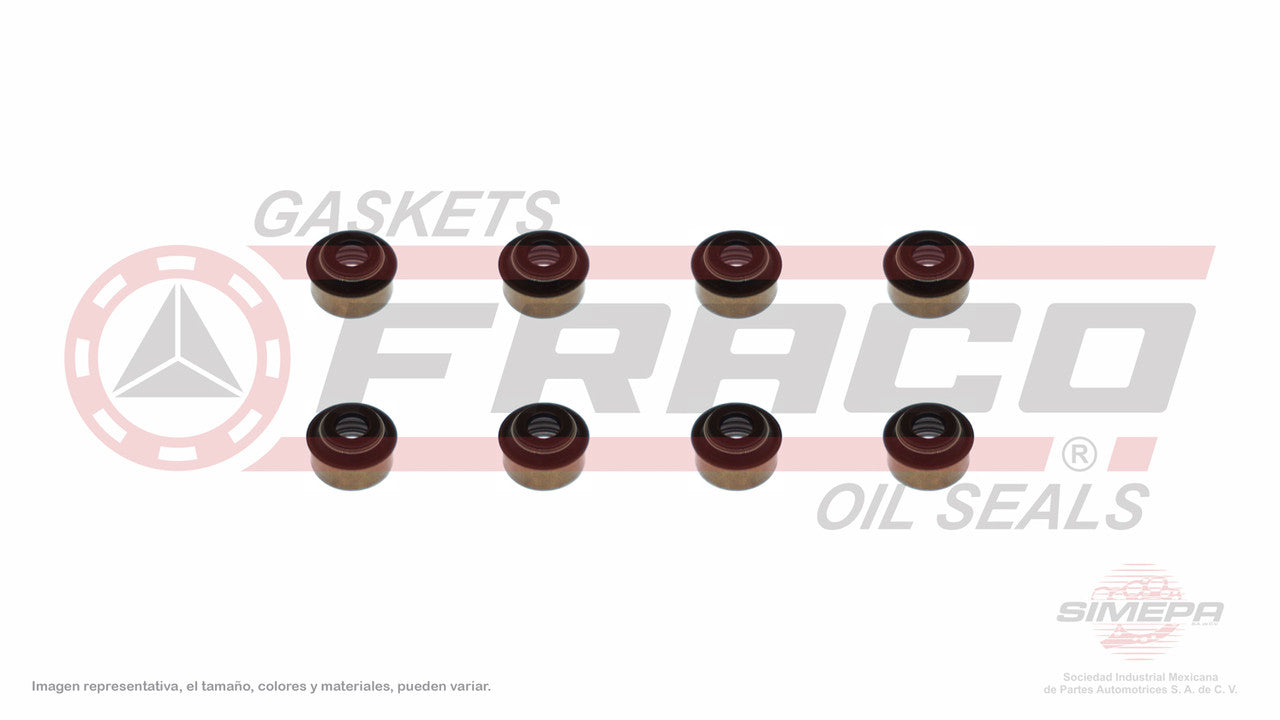 SS-4701-V-08 JUEGO DE EMPAQUES (SS-8100-V)(SV-76-VT) 1.6L 1.8L 2.2L CHEVY MONZA JOY 96/14 CORSA TORNADO 98/05 FIESTA 1.3L 98/01 GENERAL MOTORS