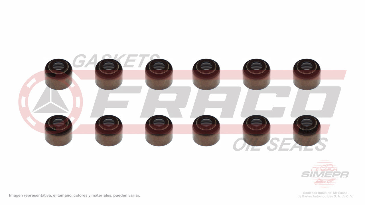 SS-5236-V-12 JUEGO DE EMPAQUES (SS-8270-V) 3.9L 4.0L DAKOTA RAM B150 B250 W100 W150 AMC 6L JEEP CHEROKEE EAGLE WRANGLER 242 91/06 CHRYSLER