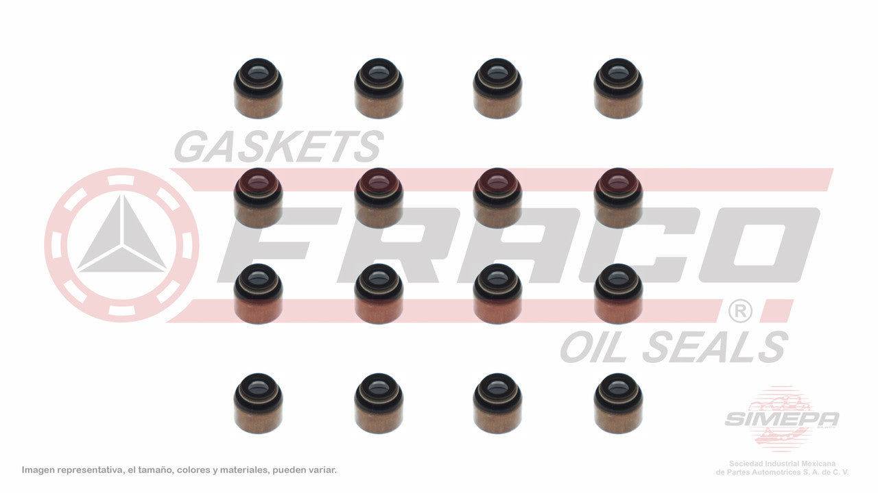 SS-5239-V-16 JUEGO DE EMPAQUES (SS-81236-V) (SV-77-VT) 2.5L 3.5L NISSAN QR25 ALTIMA X TRAIL QR35DE MURANO TERRANO QUEST 02/11 NISSAN