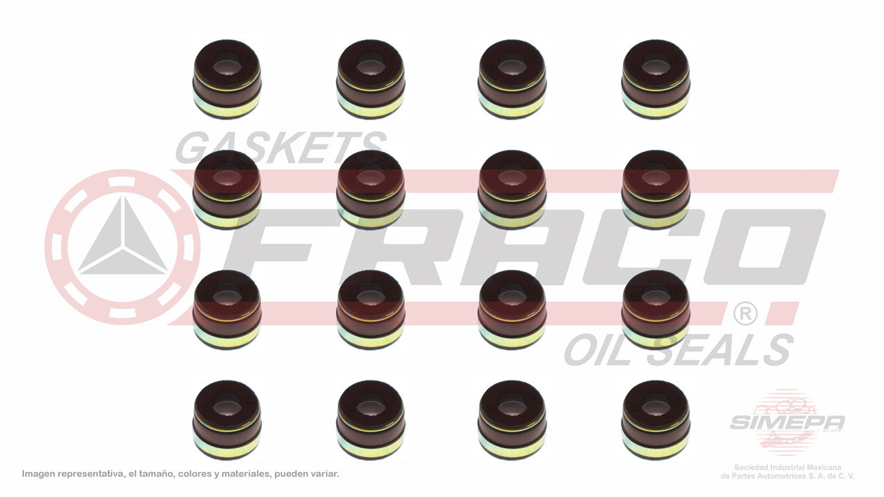 SS-9509-V-16 JUEGO DE EMPAQUES SS-8140-16P FORDV8 GRAND MARQUIS MUSTANG F-150 302 305 350 351 76/98 FORD