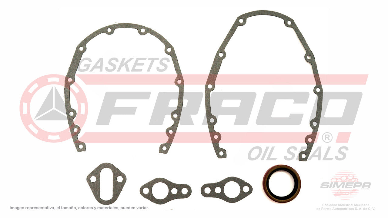TCX-3062132 DISTRIBUTION GASKET (TC-6144) 4.3L GM V6 262 TK FI VIN BNZ ASTRO PICK UP SAFARI 86/93 METAL COVER GENERAL MOTORS
