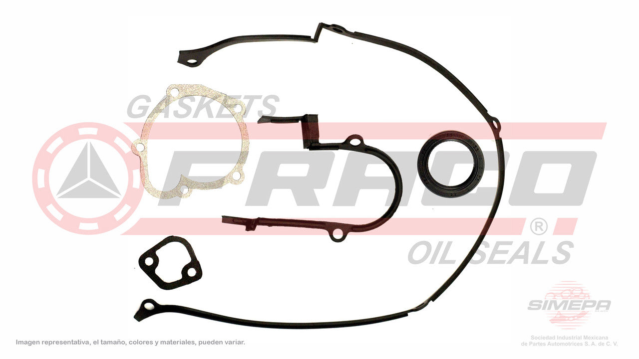 TCX-5840170 TIMING GASKET (TC-61216)(DJ-819) 1.5L 1.6L NISSAN 4 CYL TSURU E15 E16S SOHC C/TURBO FI 84/94 NISSAN
