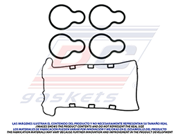 VS-3113-R COVER GASKET ASTRA CAVALIER ZAFIRA 4CIL 2.2L (DOHC) 16VAL. 00/08 HHR 07/08 GENERAL MOTORS