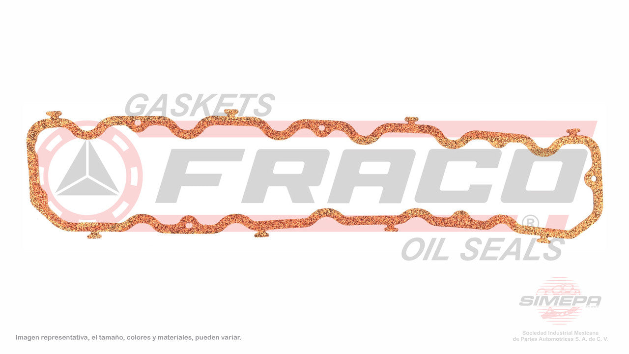 VSX-0260050 CAP GASKET SPEARS (VS-3710)(PS-31806) 3.3L 3.8L 4.2L AMC 4 CYL RAMBLER JEEP 199 232 258 64/80 GENERAL MOTORS