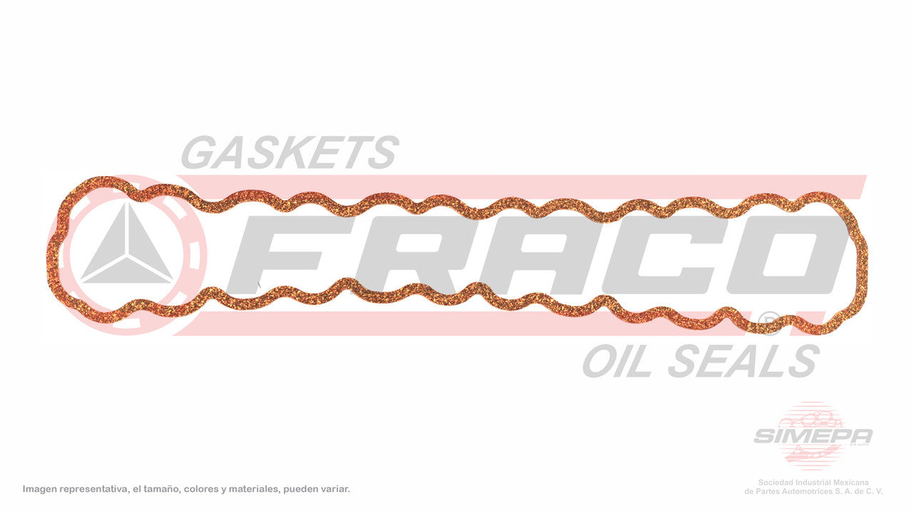 VSX-0260060 COVER GASKET LEADS 4.0L 4.2L RAMBLER JEEP CHEROKEE LIMITED COMANCHE LAREDO CJ7 WRANGLER 86/95 ALUMINUM COVER CHRYSLER