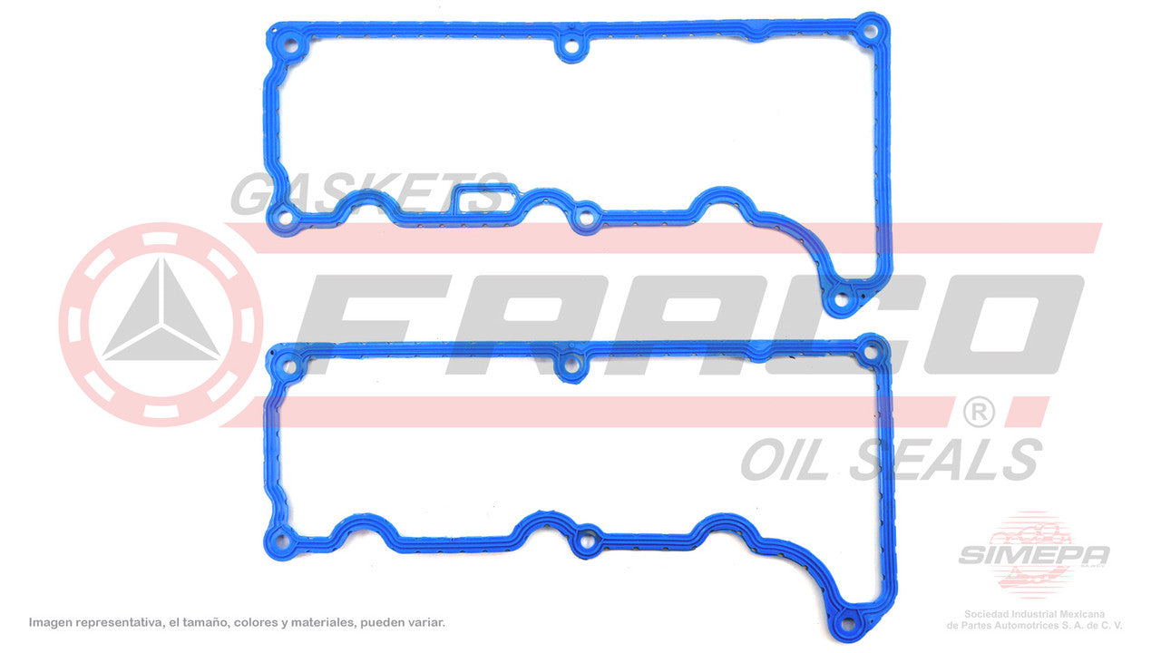VSX-2662085 EMPAQUE DE TAPA PUNTERIAS (VS-3337-1R)( PS-31535-D PS-31535-I) 4.0L V6 EXPLORER SOHC VIN E K 12V SOHC 97/00 2 PZAS HULE METAL FORD