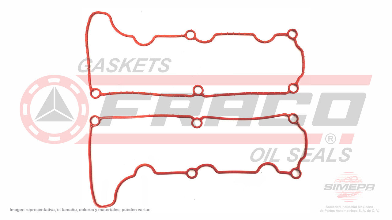 VSX-2662086 EMPAQUE DE TAPA PUNTERIAS (VS-3337-2R)(PS-31535-1) 4.0L FORD V6 EXPLORER RANGER EDGE SOHC 12V 01/05 2 PZAS SILICON FORD