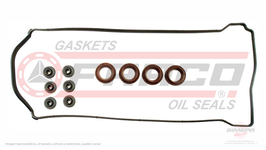 VSX-3540210 - EMPAQUE DE TAPA PUNTERIAS PARA ACURA RSX L4 2.0 L 16 V. DOHC K20/A2A3Z1 2002-2006