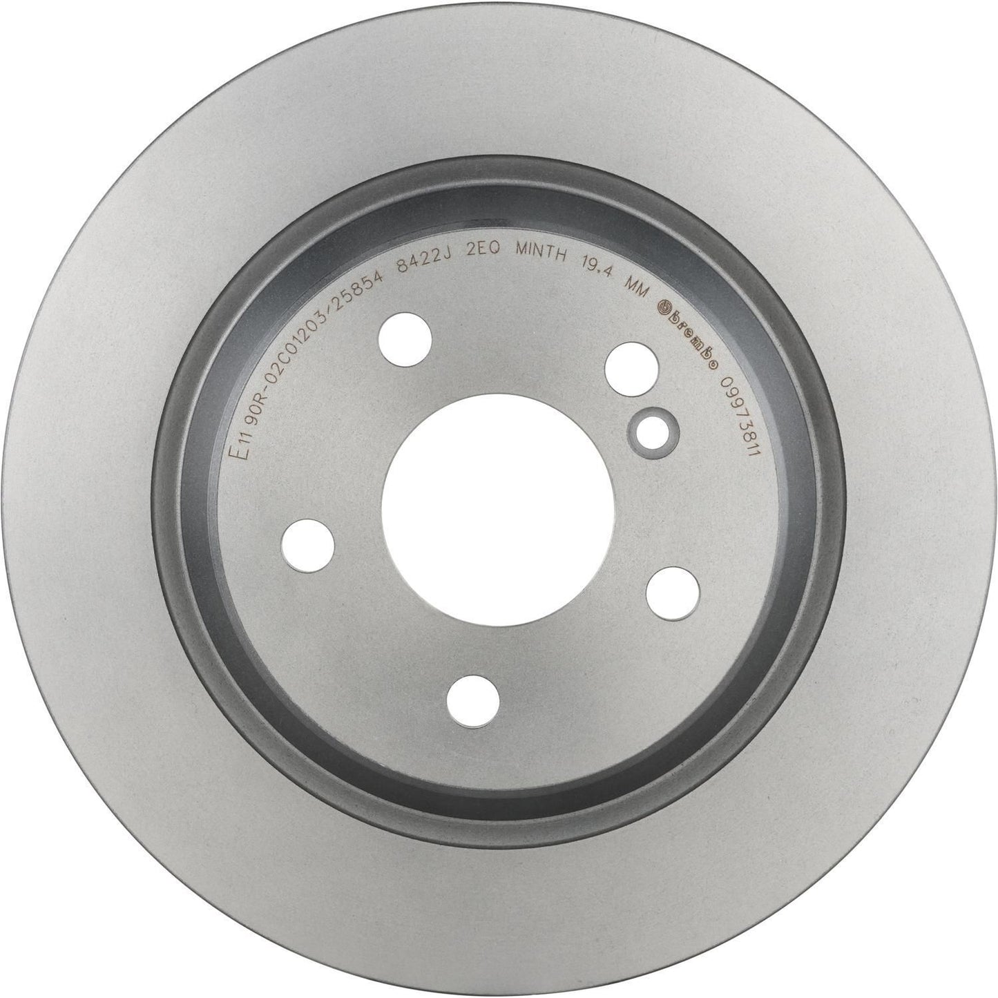 BRE-09.9738.11 - PAR DE DISCOS DE FRENO TRASEROS PARA MERCEDES-BENZ CL500 BASE 2001-2002