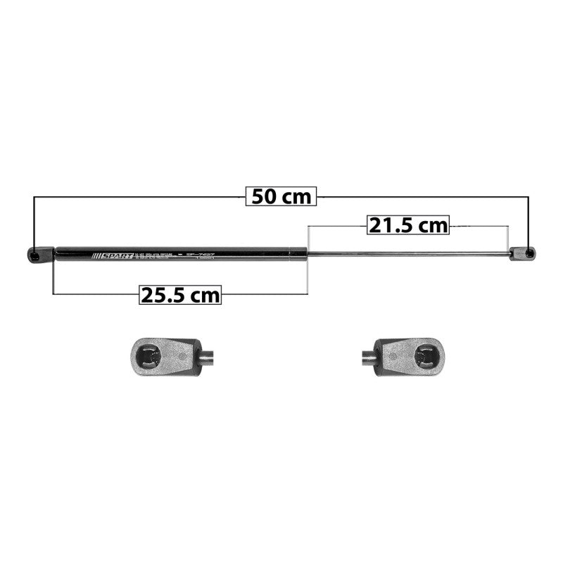 MANJ-50742 - AMORTIGUADOR VIDRIO TRASERO PARA CADILLAC ESCALADE 2007-2013 DERECHA/IZQUIERDA