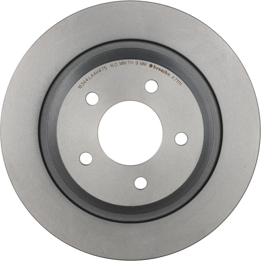 BRE-08.A711.11 - PAR DE DISCOS DE FRENO TRASEROS PARA MAZDA 5 GRAND TOURING 2007-2015