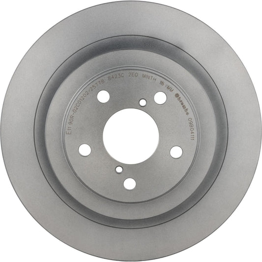 BRE-09.B041.11 - PAR DE DISCOS DE FRENO TRASEROS PARA SUBARU LEGACY GT 2006-2006