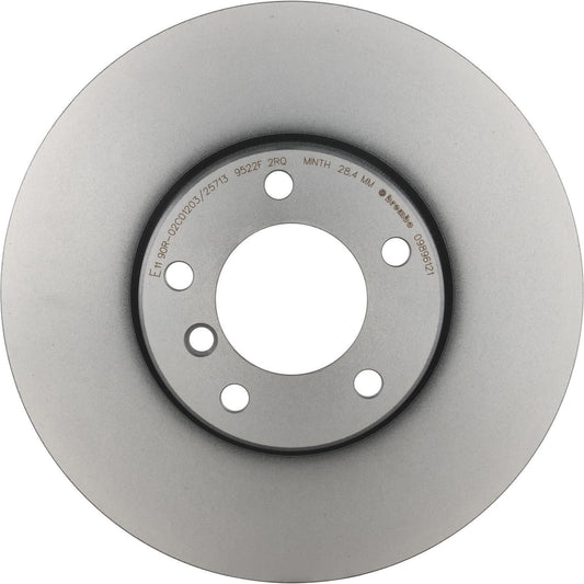 BRE-09.8961.21 - PAR DE DISCOS DE FRENO DELANTEROS PARA BMW 530I BASE 2001-2003