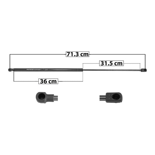 MANJ-50826 - AMORTIGUADOR COFRE PARA BMW SERIE 7 2001-2005 DERECHA/IZQUIERDA
