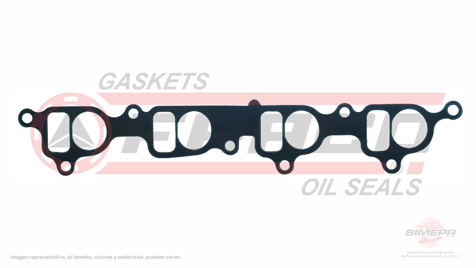 MIX-5840290 - EMPAQUE MULTIPLE DE ADMISION PARA NISSAN PICKUP L4 2.5 L DIESEL 16 V. YD25DDTI COMMON RAIL 2001-2008
