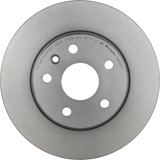 BRE-09.A969.11 - PAR DE DISCOS DE FRENO DELANTEROS PARA CHEVROLET MALIBU ECO 2013-2014