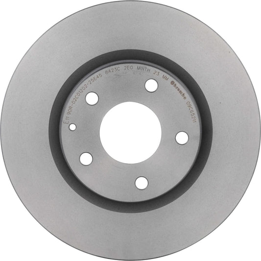 BRE-09.C652.11 - PAR DE DISCOS DE FRENO DELANTEROS PARA MAZDA 3 G 2016-2018