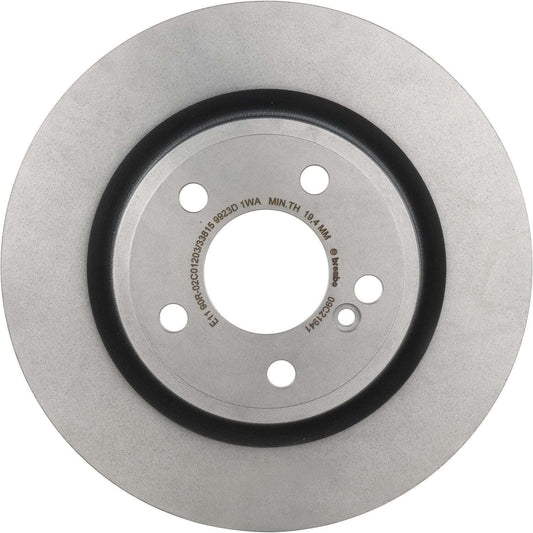 BRE-09.C219.41 - PAR DE DISCOS DE FRENO TRASEROS PARA MERCEDES-BENZ CLA250 4MATIC 2014-2018
