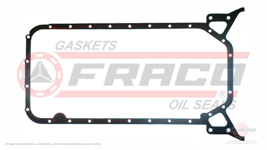 OSX-5440001 - EMPAQUE DE CARTER PARA MERCEDES BENZ SPRINTER L4 2.1 L DIESEL 16 V. DOHC OM611 OM646 2007-2017